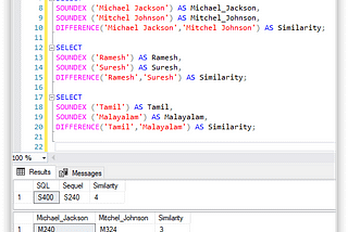 How to identify similarly pronounced words in SQL server?