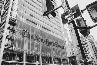 Criticizing Editorials in the New York Times is the Real Threat to Free Speech, Says the New York…