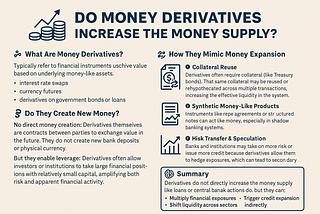 Money Derivatives and the Money Supply