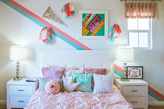 Childhood bedroom