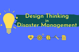 Design Thinking in Disaster Management: A Case Study on CaredJP