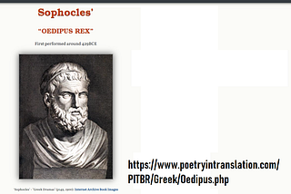 Crimes and Punishments in Sophocles’ Oedipus Rex