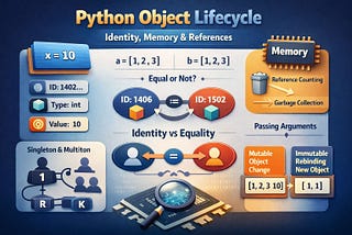 Python Object Model: Identity, Memory & References (Senior Guide)