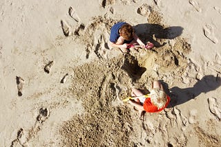 CHILDREN CAN DO MORE THAN BUILD SANDCASTLES