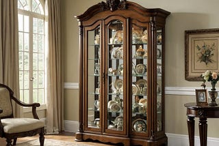 Pulaski-Furniture-Keepsakes-Lighted-Curio-Cabinet-1