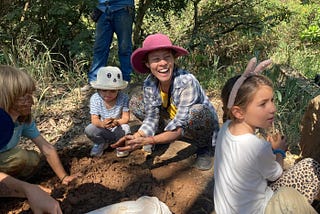 Children Helping Regrow A Forest in Barichara