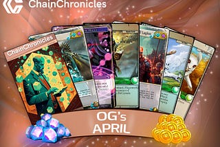 CHAINCHRONICLES APRIL’S PACKAGES REVEAL 👀🚀
