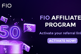 Earn Big with FIO: 50% Commissions, No Limits!
