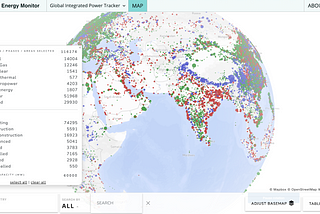Making Maps with Global Energy Monitor