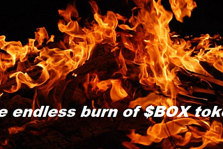 The endless burn of BOX token with the massive Defibox Protocol revenue