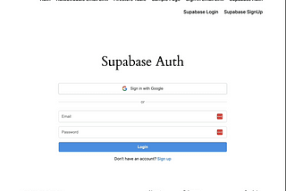 Supabase WordPress Integration — Enable Google Login