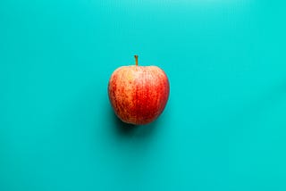 airplane and apples