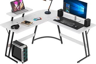 homall-l-shaped-gaming-desk-51-inches-corner-office-gaming-desk-with-removable-monitor-riser-classic-1