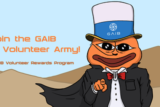 Introducing the GAIB Volunteer Rewards Program