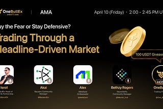 OneBullEx X Space Recap: Headline Driven Crypto Trading