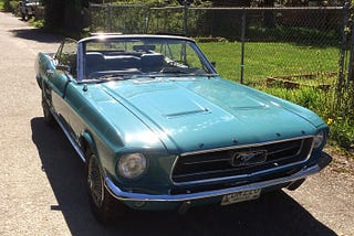 The Mustang, Clearwater Aqua Blues — The Basement