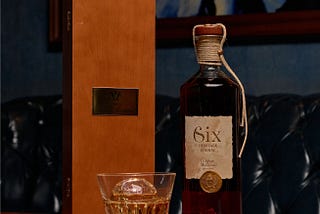 Proof of value and Ownership Implemented by NFT Technology Provided to Top Quality Cognac “Six”