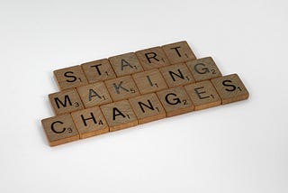 Words — Start Making Changes