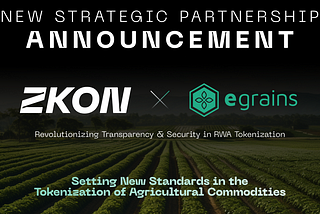 ZKON partners with e-Grains