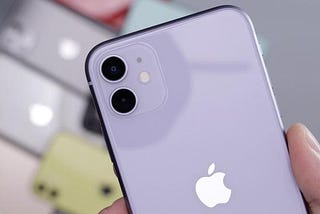 Image of a Purple iPhone