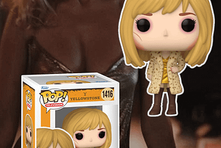 NEW Yellowstone — Beth Dutton Funko Pop! Metallic Wedding Dress