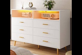 enhomee-dresser-white-dresser-with-6-deep-drawers-drawer-dresser-with-led-lights-tv-stand-dressers-c-1