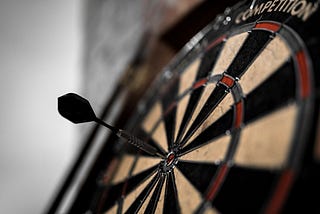 Calculate the Probability of a Dart hitting a Dartboard with Python