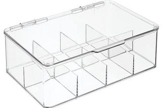 mdesign-plastic-tea-bag-divided-storage-organizer-box-with-hinge-lid-clear-1