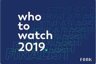 Gracious verkozen als één van de vijf finalisten van de ‘who to watch’ 2019 editie van FONK!