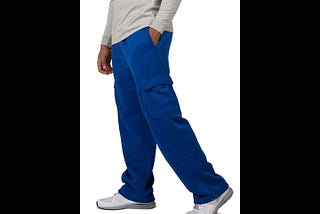 vibes-mens-fleece-cargo-sweatpants-relax-fit-with-drawstring-open-bottom-blue-1