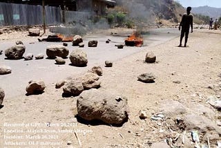 Amhara’s Regional State Ambushed by the Oromo Liberation Front 
GPE Counter Terrorism Unit