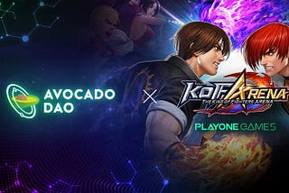 Avocado DAO partners with PlayOne Games for King of Fighters Arena, an Action Fighter RPG