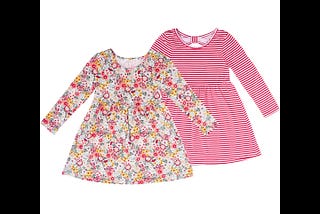 members-mark-girls-tag-free-2-pack-long-sleeve-knit-dresses-floral-stripes-5