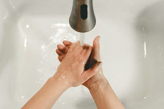 A friendly reminder to keep our hands clean (IG: @clay.banks)