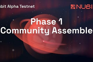 Nubit Alpha Testnet — Phase 1