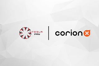 CorionX and Teslafan Partnership Announcement