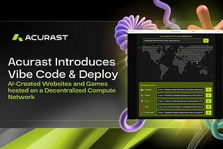 Acurast Introduces Vibe Code and Deploy