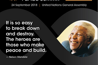 UN General Assembly Declares 2019–2028 “Nelson Mandela Decade of Peace”