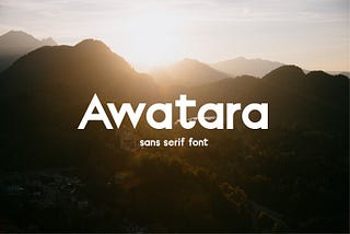 Awatara Font