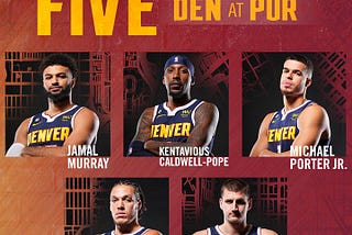 The Denver Nuggets are the Best 3-Point Shooting Team in the NBA