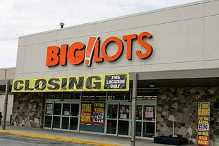 Big Lots Announces Nationwide Store Closures