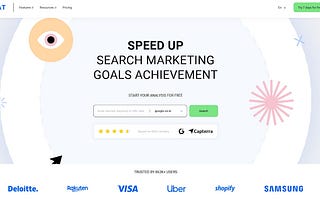 SERPstat Homepage