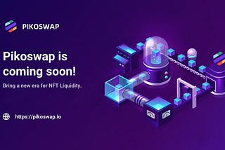 Pikoswap is a completely on-chain NFT AMM (Automated Market Maker).