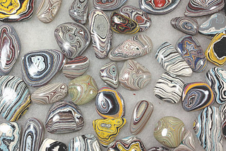 Stones accidentally created from car paint — beautiful