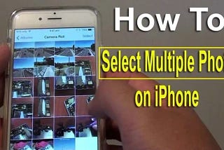 How to Select Multiple Photos on iPhone & iPad? 3 Easy Methods!!