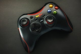 Stock image of a knock-off Xbox controller