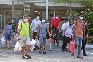 Koronavirové dopisy ze Singapuru: roušky