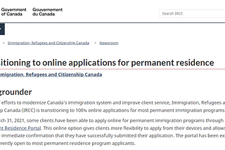 加拿大移民申請 — 從 9 月 23 日起，將逐步實施網上提交！