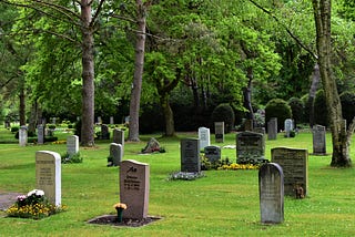 Picture of a cemetery