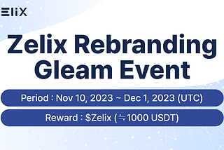 ZELIX Rebranding Gleam event